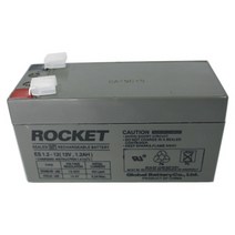 로케트 연축전지 납축전지 ES 1.2-12 (12V 1.2AH) 완구 전동차 배터리 무보수 배터리 보조전원