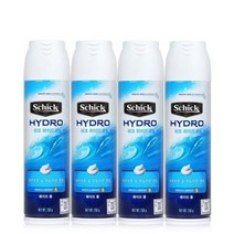 쉬크 하이드로 모이스춰폼 250g X 4개 쉐이빙 폼