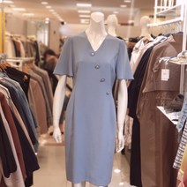 베스띠벨리 베스띠벨리 V넥단추포인트원피스 BCO2534