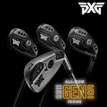 PXG 젠5 블랙 아이언 GEN5 0311 XP P T 6 세트 5-W 초급자 초중급자 상급자 피엑스지, GEN5 0311T, A