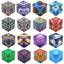 우주큐브 자석 3d 입체 완구 변신 합체 마그네틱 큐브18종, 10.갤럭시