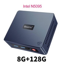 Beelink-Mini S 윈도우즈 11 미니 PC 인텔 세대 재스퍼 레이크 N5095 DDR4 8G 128G 16GB 512GB SSD 듀얼 Wifi BT4.0 1000M L, CHINA, 미국, MINI S 8G128G