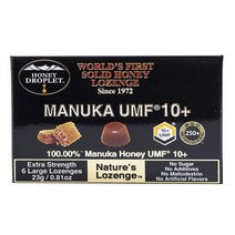 Honey Droplet 허니드랍릿 뉴질랜드 마누카꿀 효능 UMF 10+ (6 정), 6개입, 1개