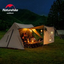 네이처하이크 클라우드 데스크 M사이즈 트윈타워 타프 대형 쉘터 리빙쉘 텐트 스크린 어닝, 중사이즈