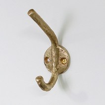 남선 주물 2구 옷걸이 - 골드무광