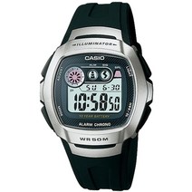 카시오 CASIO 남성용 W-210-1A 군인시계 군대 군용 전자 스포츠 군인선물 시계