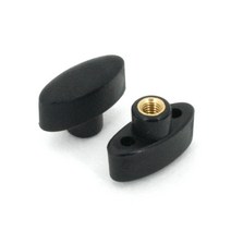 SK-2035_플라스틱 반달 노브_보스형_너트타입_손잡이너트_CSB2, SK-2035-45-M08