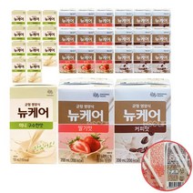 뉴케어 딸기맛 커피맛 구수한맛 3가지맛 32팩 일반 환자 균형 영양식, 32개