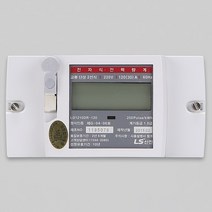 LS산전 전자식 계량기 단상 2선식 전력량계 전기계량기 가로형, 3. 단상 2선식 120A(30A)_가로형, 1개