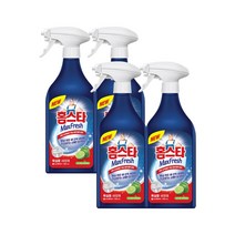 홈스타 맥스프레쉬 욕실용 세정제 500ml X 4개, 없음