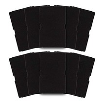 가전 10 PC 건조기 필터 Beko 2964840100 용 교체 Fluff De8635rx Ds7512pa Tumble Drye, 01 black, 01 black