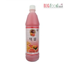 청솔 자몽원액 835ml