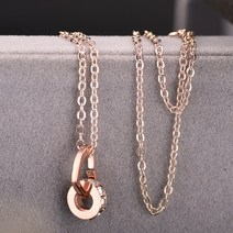 하트 파이프 펜던트 목걸이