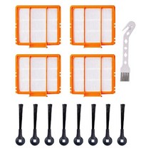 로봇청소기 부품 샤크 AV2501AE RV2502AE AV2501S 로봇 용 진공 청소기 사이드 브러시 필터 1 세트, [01] as shown