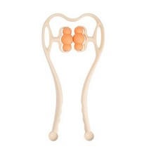 다리마사지 발마사지 풋케어플라스틱 롤러 목 마사지기 압력 포인트 치료 마사지 어깨 허리 다리 트리거 포, 04 Type 2 Orange