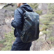 여행 등산 가벼운 접이식 폴딩백팩 자전거 캠핑 피크닉 가방, 그레이