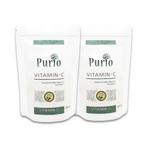 푸리오 순수 비타민C 분말 600g, 2개, 300g, 300g