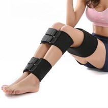 다리교정 3단 곧은다리 교정벨트 블랙 일자다리 O자