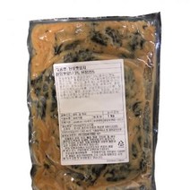된장깻잎지 이음 1KG 대용량 밑반찬 식자재 장보기, 단품, 단품
