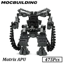 매트릭스 APU 영화 센티넬 문어 로봇 기계 집행 모델 빌딩 블록, 02 475Pcs