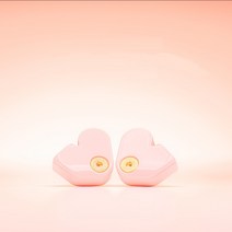 수월우 SSR 가수인이어 커스텀인이어 가성비유선이어폰 방송용이어폰, 분홍