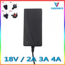 18V 2A 3A 4A 스위칭 전원 어댑터 DC 5521MM 안정화 코드, 에_18V | 2a