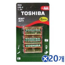 [Top100] TOSHIBA TCc실용적인 AAA건전지 6Px20개 오래가는건전 _ 345231EA, 쿠팡 1, 쿠팡 본상품선택