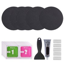 트램펄린 에어 매트리스 수리 패치 키트 4 인치 서클 내구성 있는 펑크, 5pcs