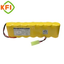 제이엔에스 소방배터리 8.4V SC1300mAh(1x7)-H34YS 예비전원, 1개입