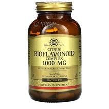 솔가 Solgar 고함량 비타민 P 바이오플라보노이드 1000mg 100정 100일분 1병