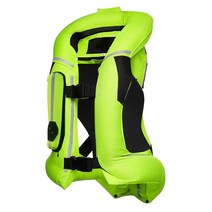 바이크 에어조끼 오토바이 안전조끼 바이크 에어백, M 2세대 에어백조끼 형광그린