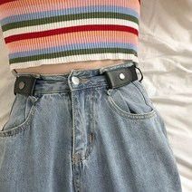 월드유한 NO버클 매직버클 프리벨트 탄성 고탄력 바클 허리띠 프리사이즈 남여공용 청바지벨트