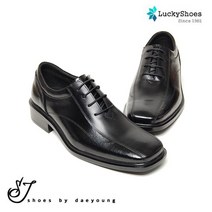 [SJshoes] 가벼운 쿠션 우레탄창의 소가죽 합피 남성구두 LK1038