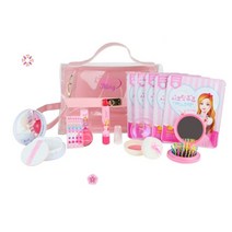 리틀블링 시크릿쥬쥬 메이크업 핑크 핸드백 세트, 1세트, 7종