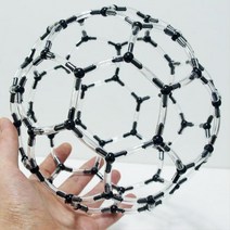 원소분자 축구공모양 플러렌 A형 과학교구 공막대구조 탐구수업 사이언스