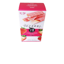 로얄패밀리 크리스피 크레페 스트로베리향 대만 과자 78g, 6개