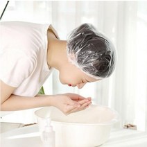 위생 일회용 머리 여행용 신발보관캡 염색 100개입 비닐 미용실캡 커버 헤어캡, 단품, 1