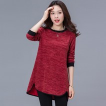 SAMARA 겨울 라운드넥 티셔츠 LNX3043