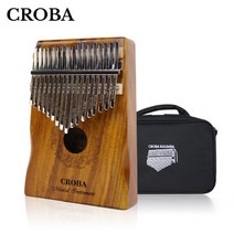 크로바 아카시아 원목 올솔리드 칼림바 CK-850 17음/17키 교육용악기 (세트) 각인무료
