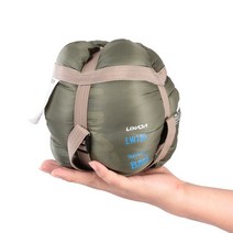 초경량 야외 침낭 캠핑 백패킹 모토캠핑 전용, Dark Green