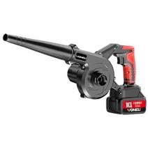 낙엽흡입기 공사장 핸드송풍기 초강력 고출력 산업용, (1298000H) 배터리 2개