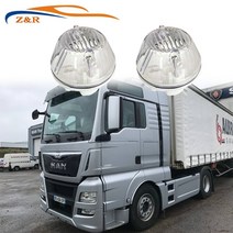 만 트럭 부품 TGX 트럭 사이드 마커 램프 24V 램프 81253206117 81253206010, WHITE