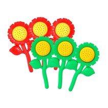 두돌쟁이 리듬감UP 놀이악기 꽃 딸랑이 손녀선물 백일아기선물 문센수업 영유아센터 촉각발달 아기딸랑이