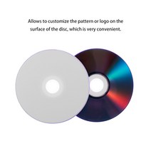 공씨디 공cd 공DVD 10PCS 215MIN 8X DVD + R DL 8.5GB 블랭크 디스크 데이터 및 비디오용 맞춤형, 한개옵션0