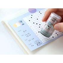 만년 참잘했어요 도장 칭찬 스탬프, 냥이-19.텅텅