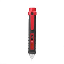 [JS] ANENG VD802 비접촉 Ac 전압 검출기 테스터 계량기 펜 스타일 LED 베이프 12V-1000V, 02 black