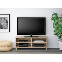 이케아 BESTÅ 베스토 TV장식장 화이트스테인 참나무무늬120x40x48 cm 거실장 티비선반 더원트홈, 화이트