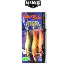 다까미야 에기 봄버 트리오 세트 야광 하드베이트(에기) 낚시삼촌