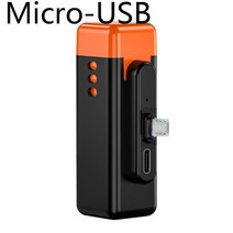 소형 휴대용 충전기 외부 소형 도킹 배터리 충전기 유형 5000 mAh 3000mAh 파워 뱅크 아이폰 13 14 프로 맥스 샤오미 화웨이, 12 micro-Orange_01 0-2000mAh