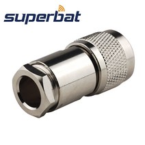 Superbat UHF PL259 Twist-on Male Straingt RF 동축 커넥터 (RG8 RG213 RG214 LMR400 케이블 용), One Color_One Size, One Color_One Size